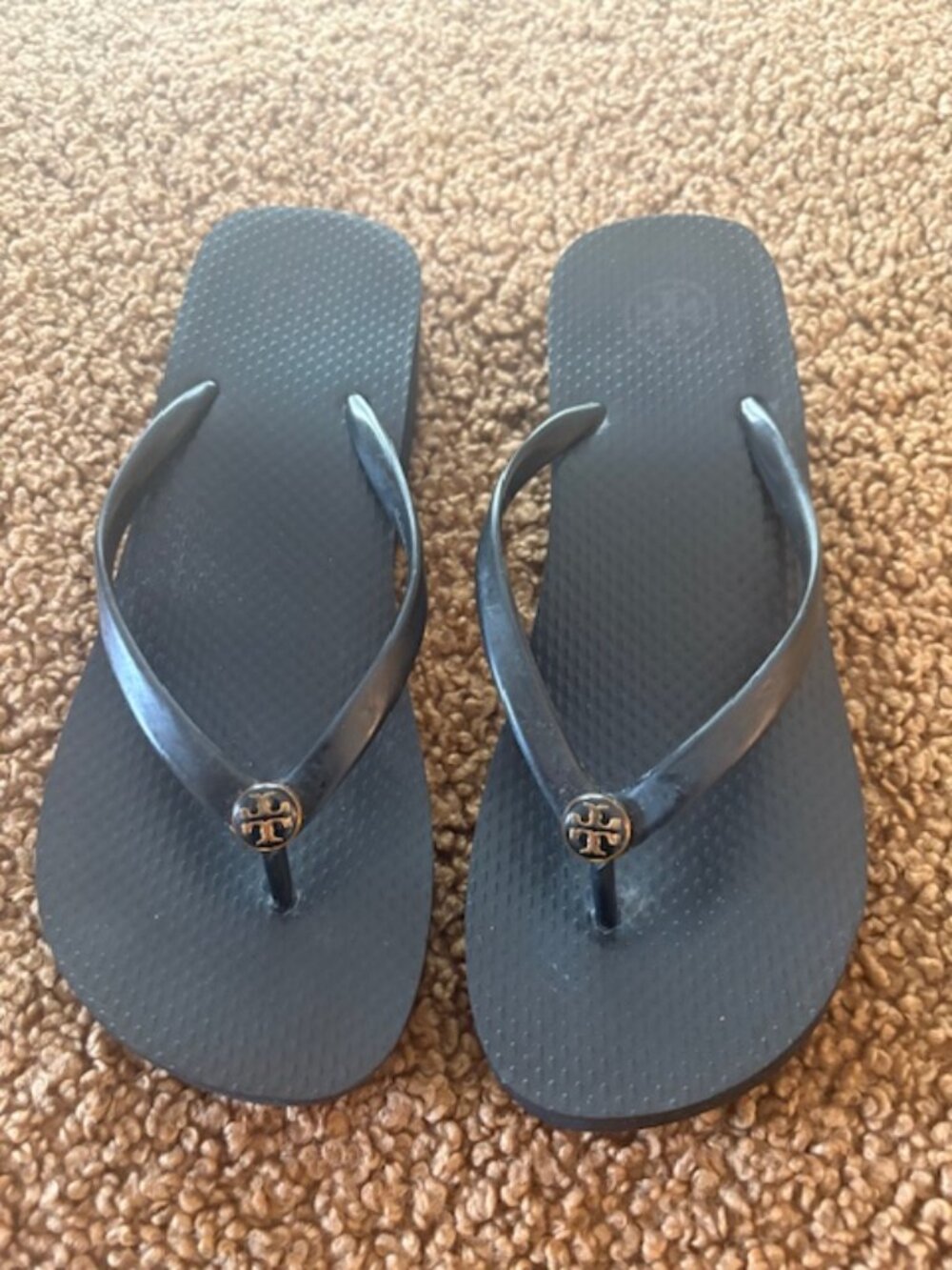 Tory Burch Flip Flop Wedge Sandals New
